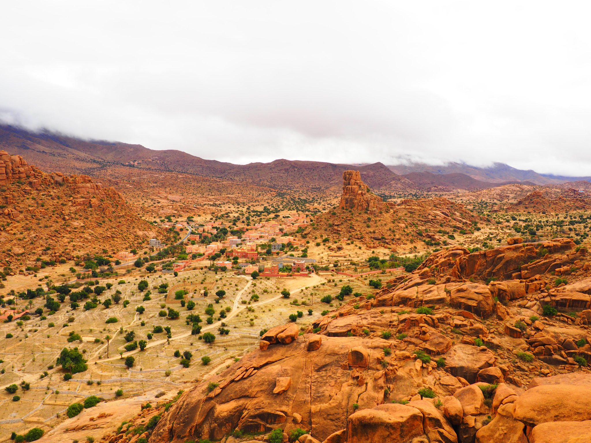 Tafraout Red Granites Anti Atlas trek Morocco